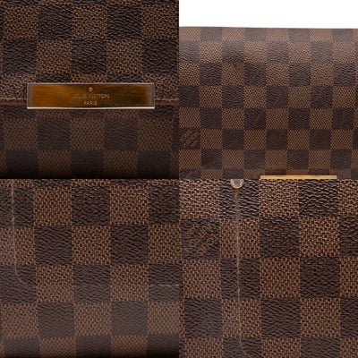 Louis Vuitton Damier Ebene Rivera MM bag. So pretty am i right
