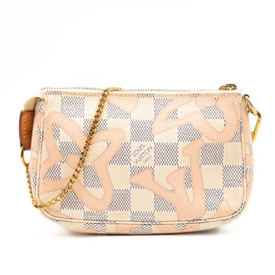 Louis Vuitton Damier Azur Mini Pochette Accessoire Handbag