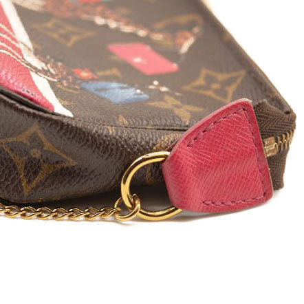 Louis Vuitton Monogram 2017 Christmas Animation Mini Pochette Accessories