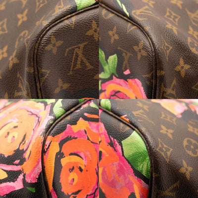 Louis Vuitton Monogram Roses Neverfull MM Tote SD4088