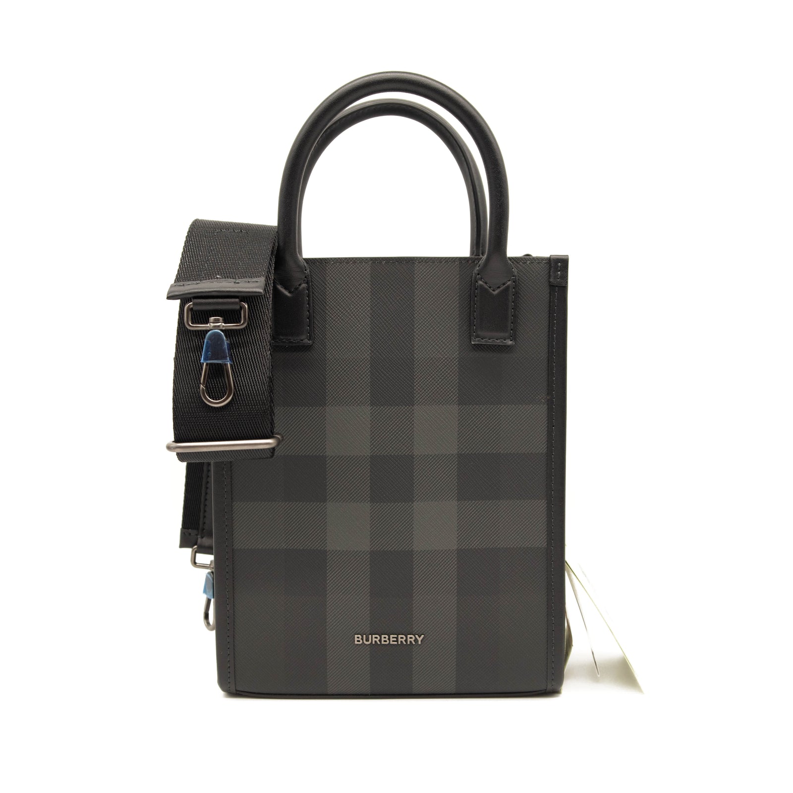 NEW Burberry Denny check-print messenger bag
