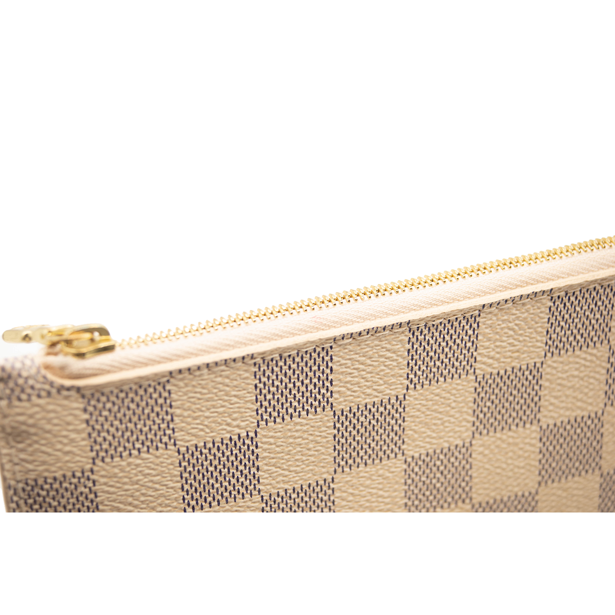 2019 LOUIS VUITTON Damier Azur Neverfull MM GM Pochette MS1199