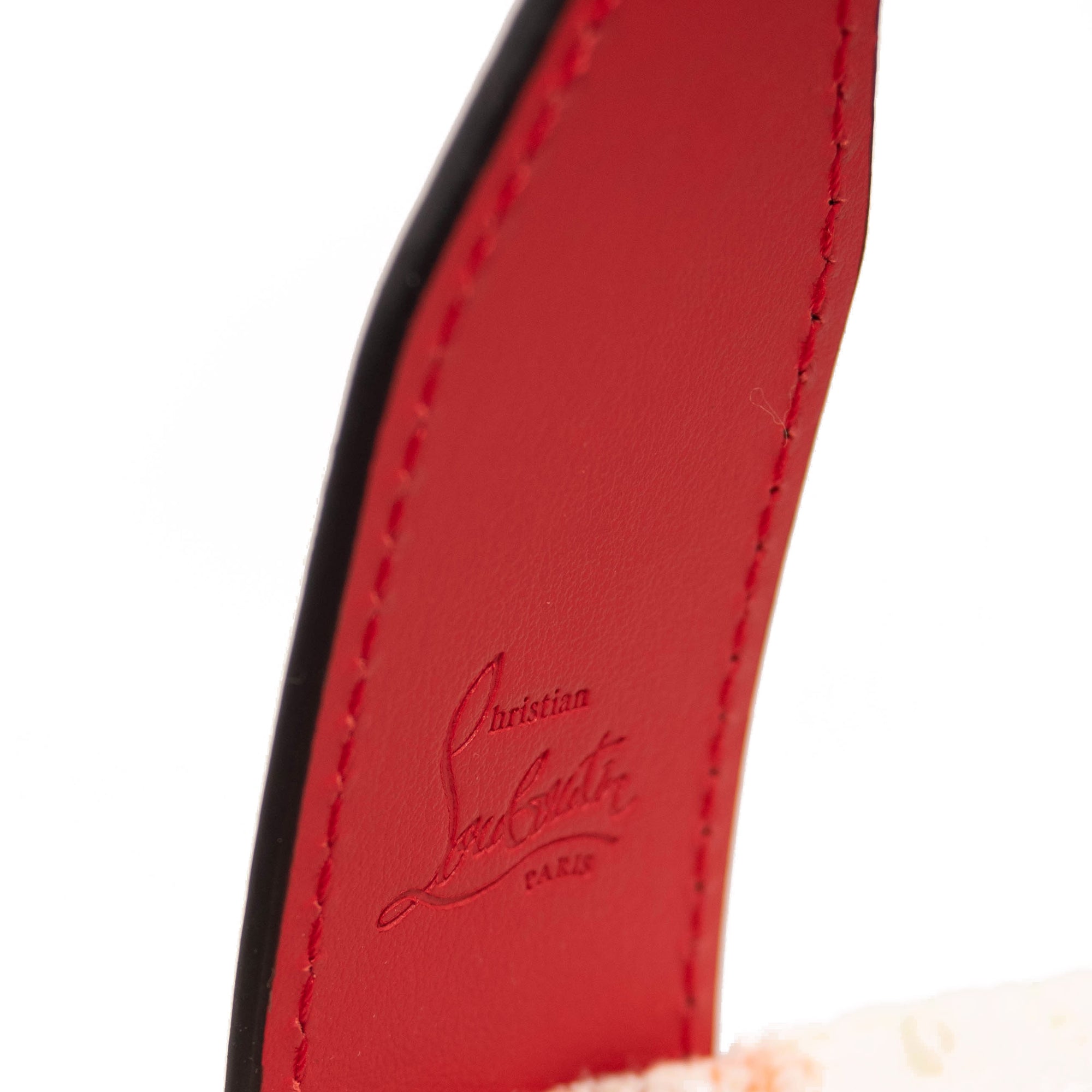 Christian Louboutin Frangibus Medium Striped Patchwork Tote Bag