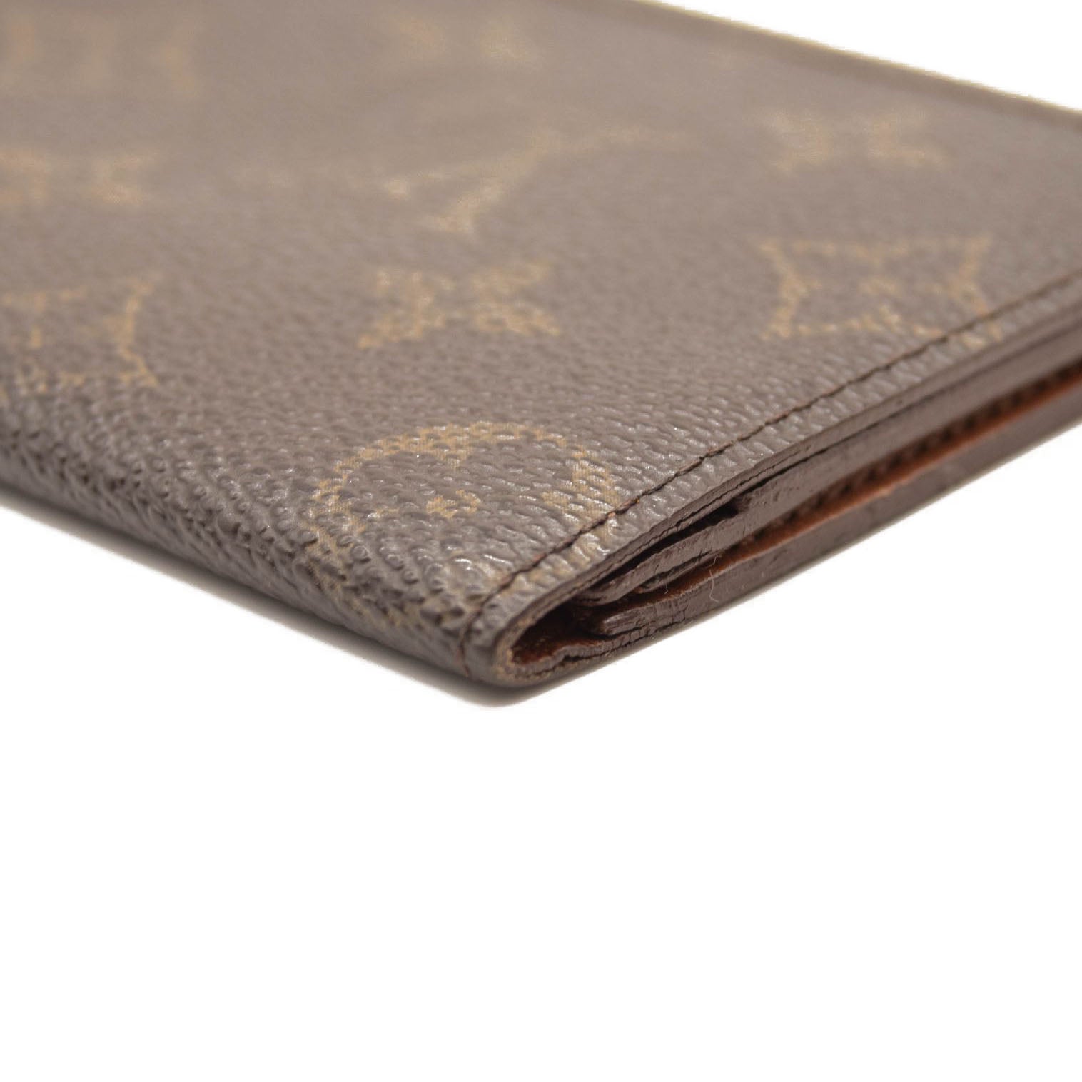 Used Louis Vuitton Monogram Porte Yen 3 Cartes Credit Wallet CA0946 1996