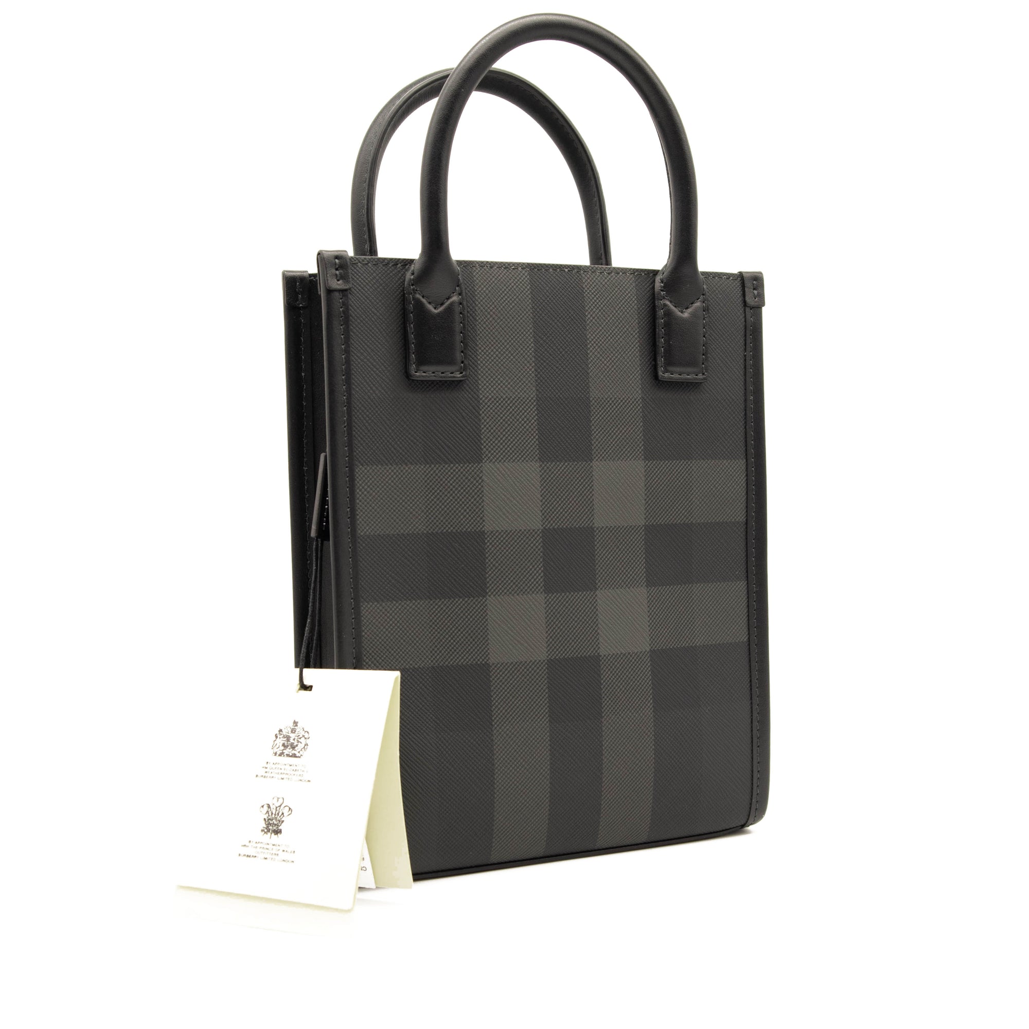 NEW Burberry Denny check-print messenger bag