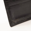 GUCCI Bifold wallet Compact G logo Unisex Leather Black