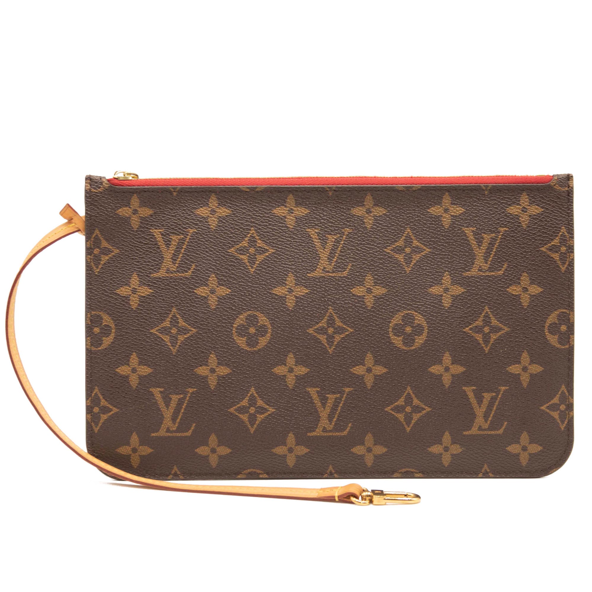 Louis Vuitton Monogram Canvas Neverfull MM Cherry Red - A World Of