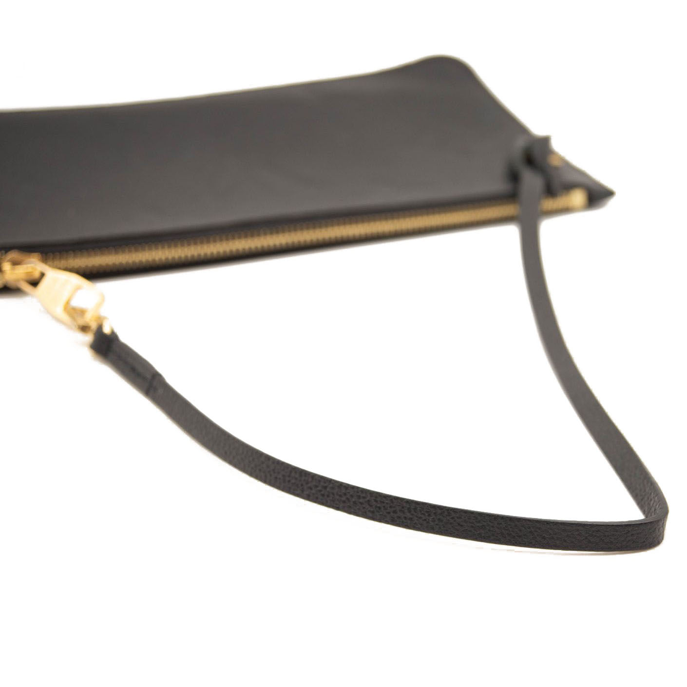 LOUIS VUITTON Empreinte Monogram Giant Neverfull MM Pochette Black