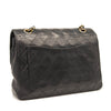 Chanel Lambskin Quilted Medium Double Flap Black