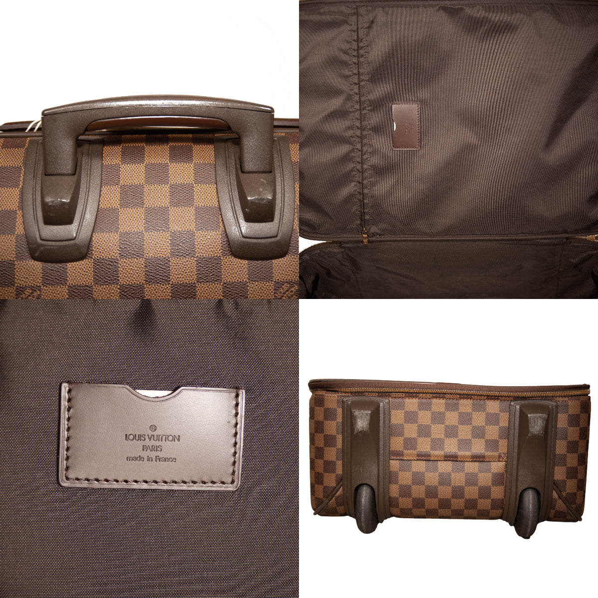 Louis Vuitton Damier Ebene Pegase 55 Carry On Suit Case