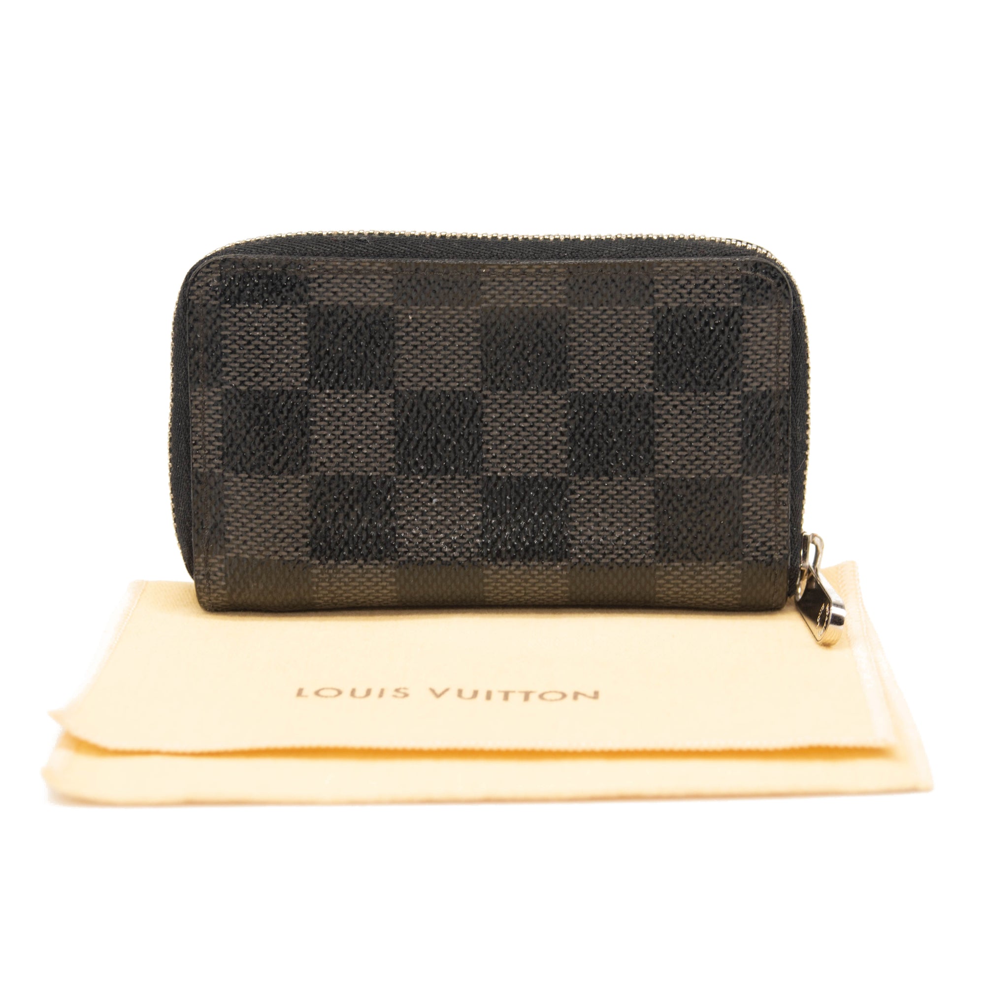 Louis Vuitton Damier Graphite Zippy Compact Wallet
