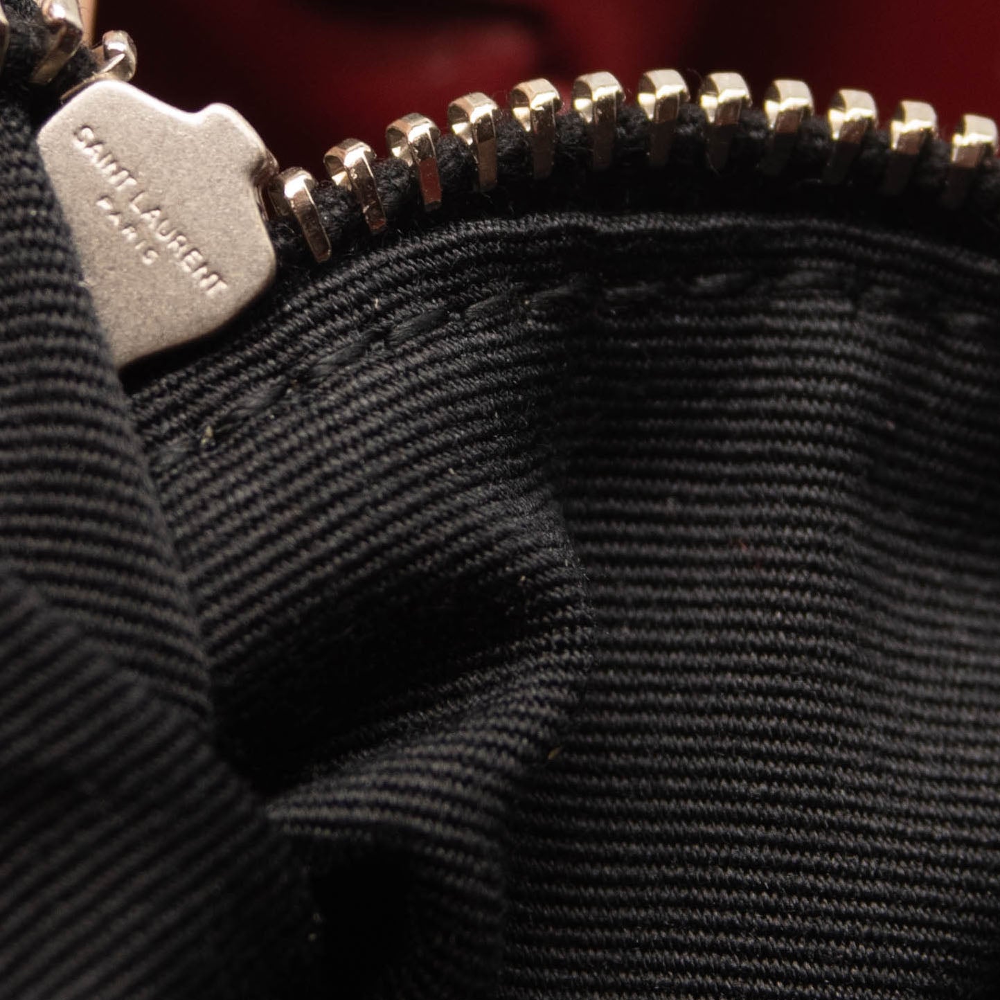 Saint Laurent Calfskin Y Quilted Monogram Medium Loulou Chain Satchel Palissandre