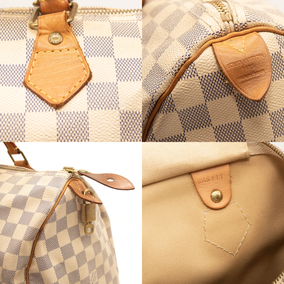 Louis Vuitton Damier Azur Speedy 35