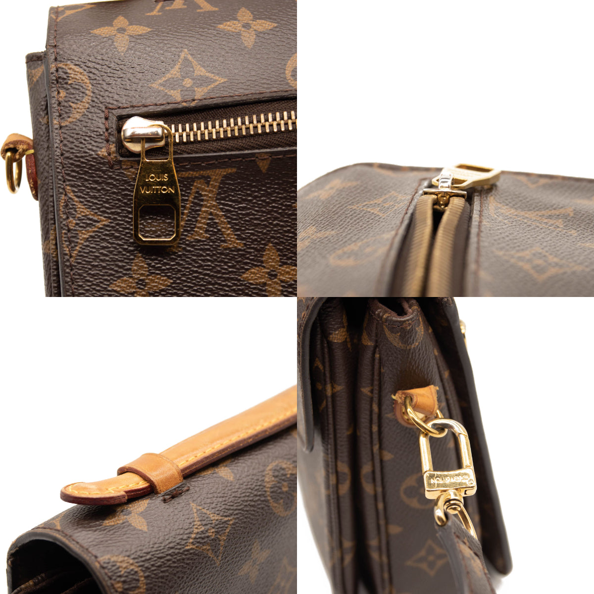 LOUIS VUITTON Monogram Pochette Metis PL3116