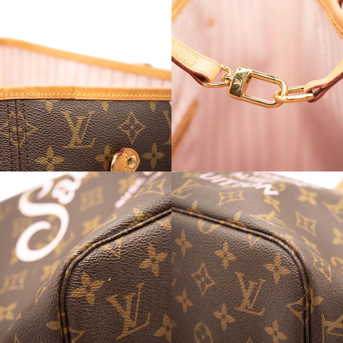 Authentic Louis Vuitton Neverfull Mm Rose Ballerine for Sale in