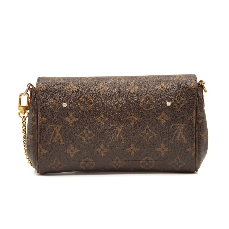 Louis Vuitton Favorite Pm Brown Monogram Canvas Shoulder Bag