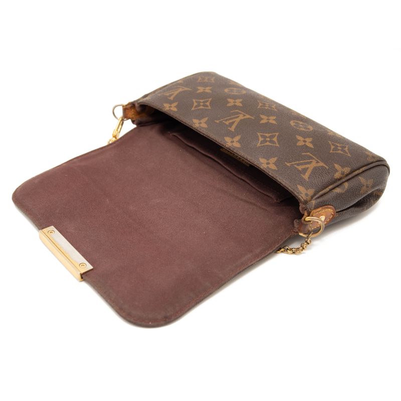 Louis Vuitton Favorite Pm Brown Monogram Canvas Shoulder Bag