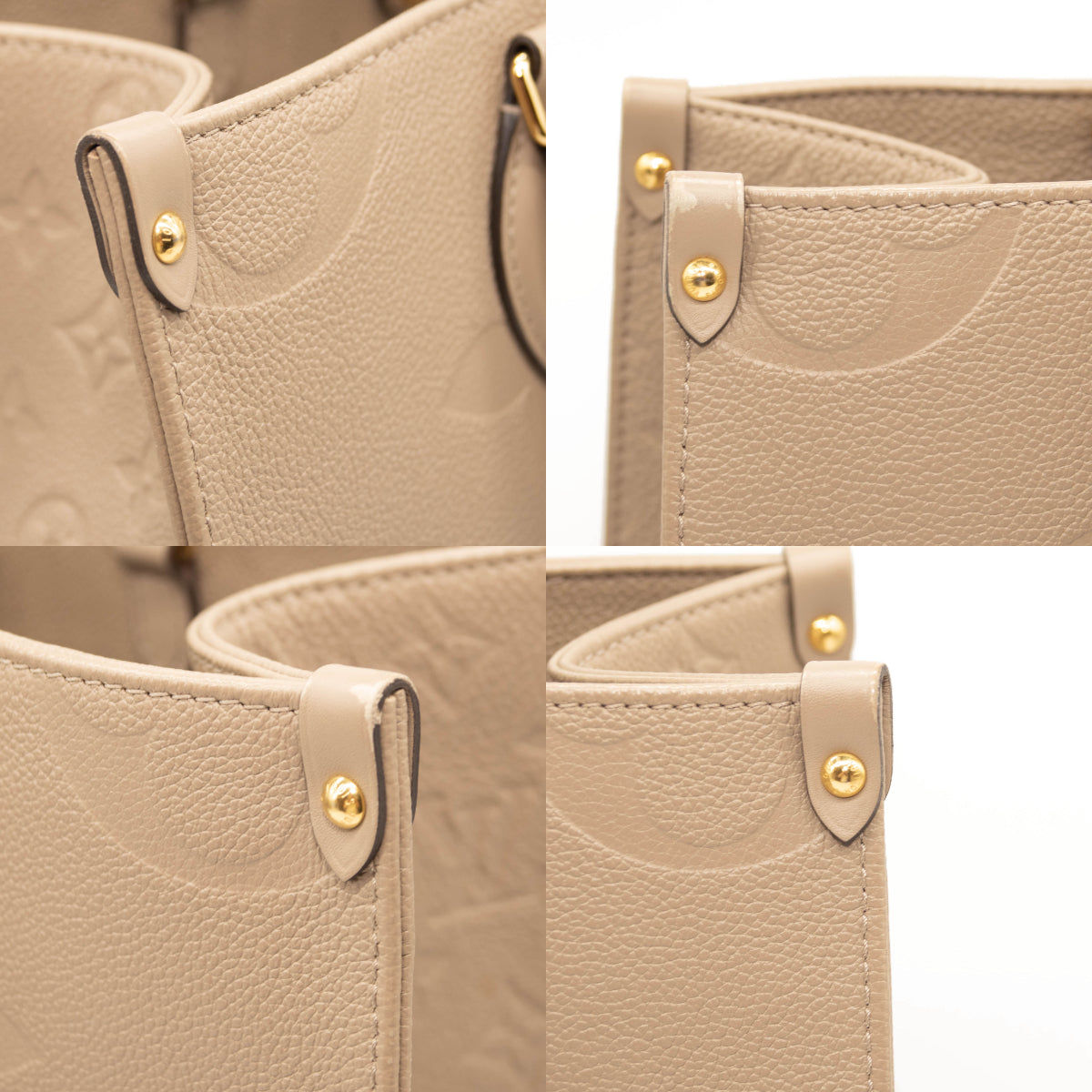 Louis Vuitton Empreinte Monogram Giant Onthego MM Tourterelle