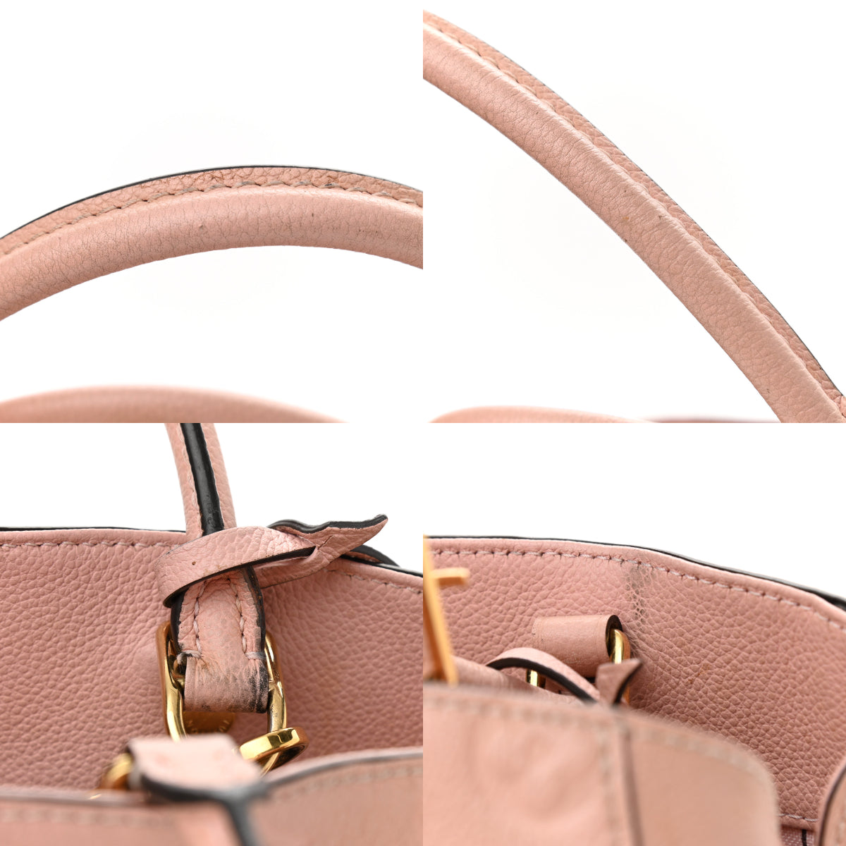 Louis Vuitton Empreinte Montaigne MM Rose Poudre Pink Tote