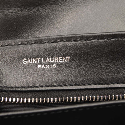 NEW Saint Laurent Toy Loulou Strap Bag in Quilted Y Shoulder Bag Black