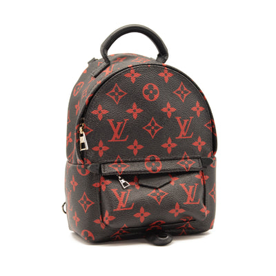 faux louis vuitton mini backpack LOUIS VUITTON Monogram Infrarouge Palm Springs Backpack Mini