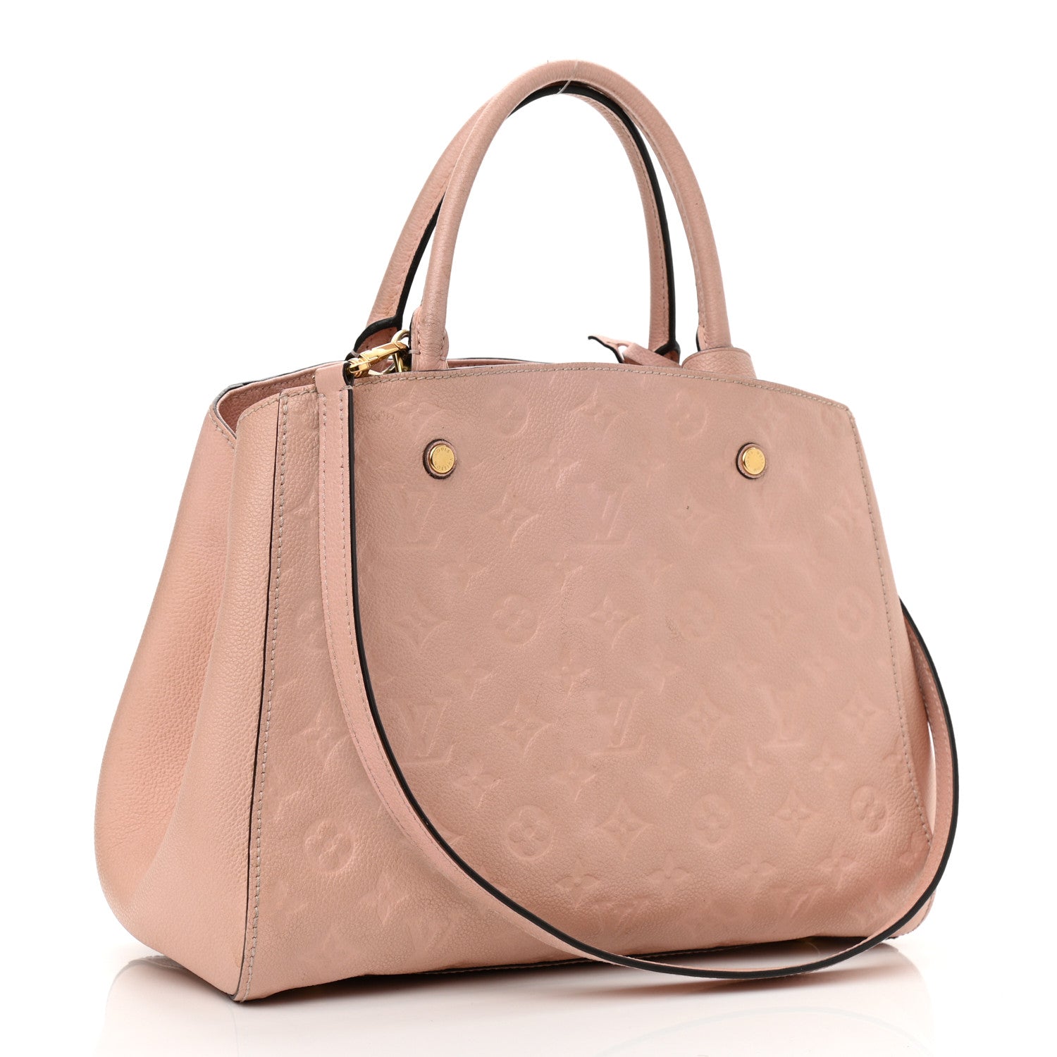 Louis Vuitton Empreinte Montaigne MM Rose Poudre Pink Tote