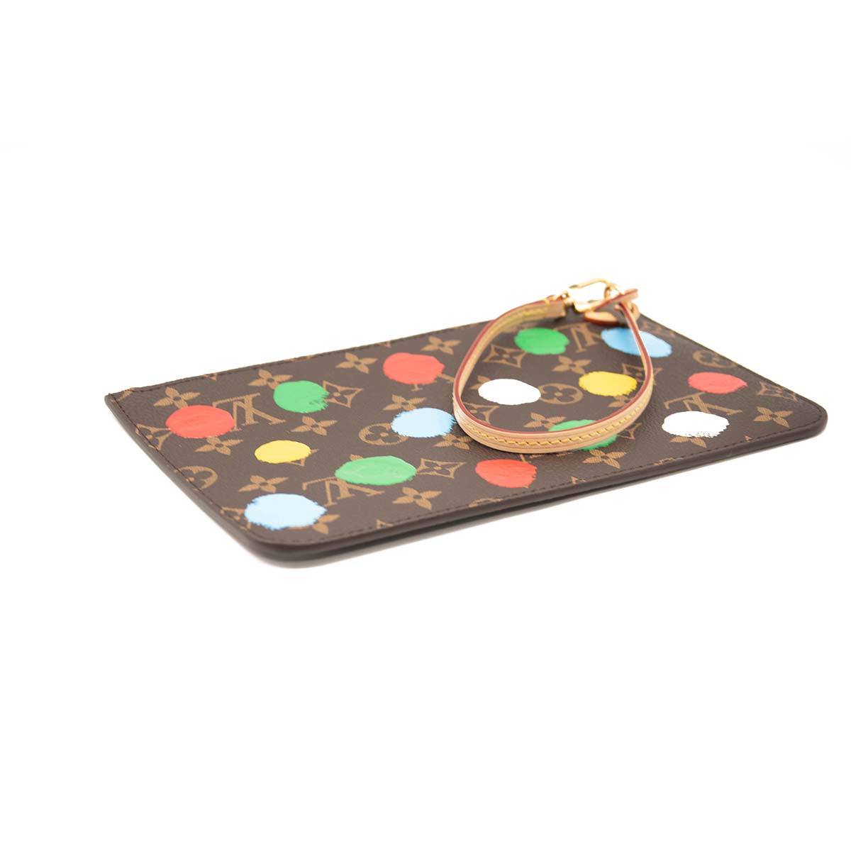 NEW Louis Vuitton Neverfull Pochette Yayoi Kusama Painted Dots Monogram Canvas Large