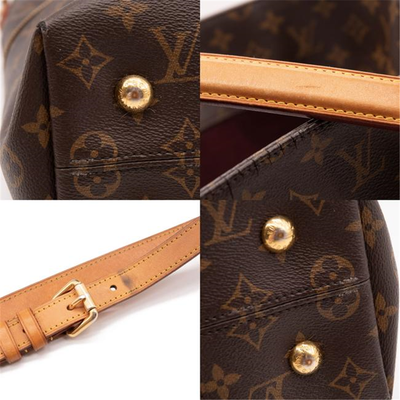 Louis Vuitton Melie Monogram Brown in Coated Canvas/Leather with