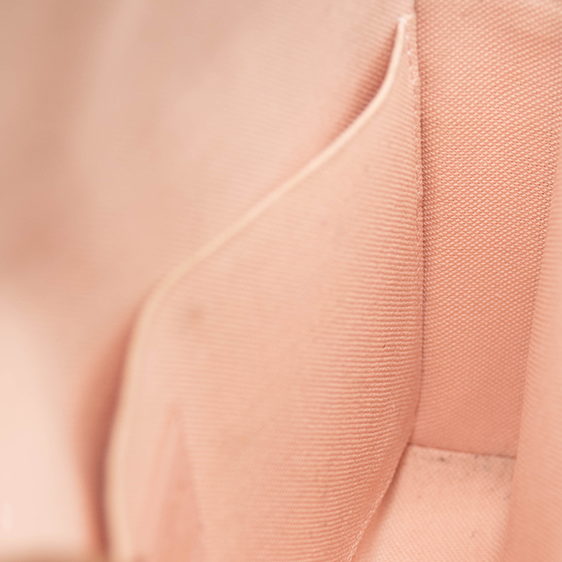 LOUIS VUITTON Damier Azur Pochette Felicie Chain Wallet Rose Ballerine