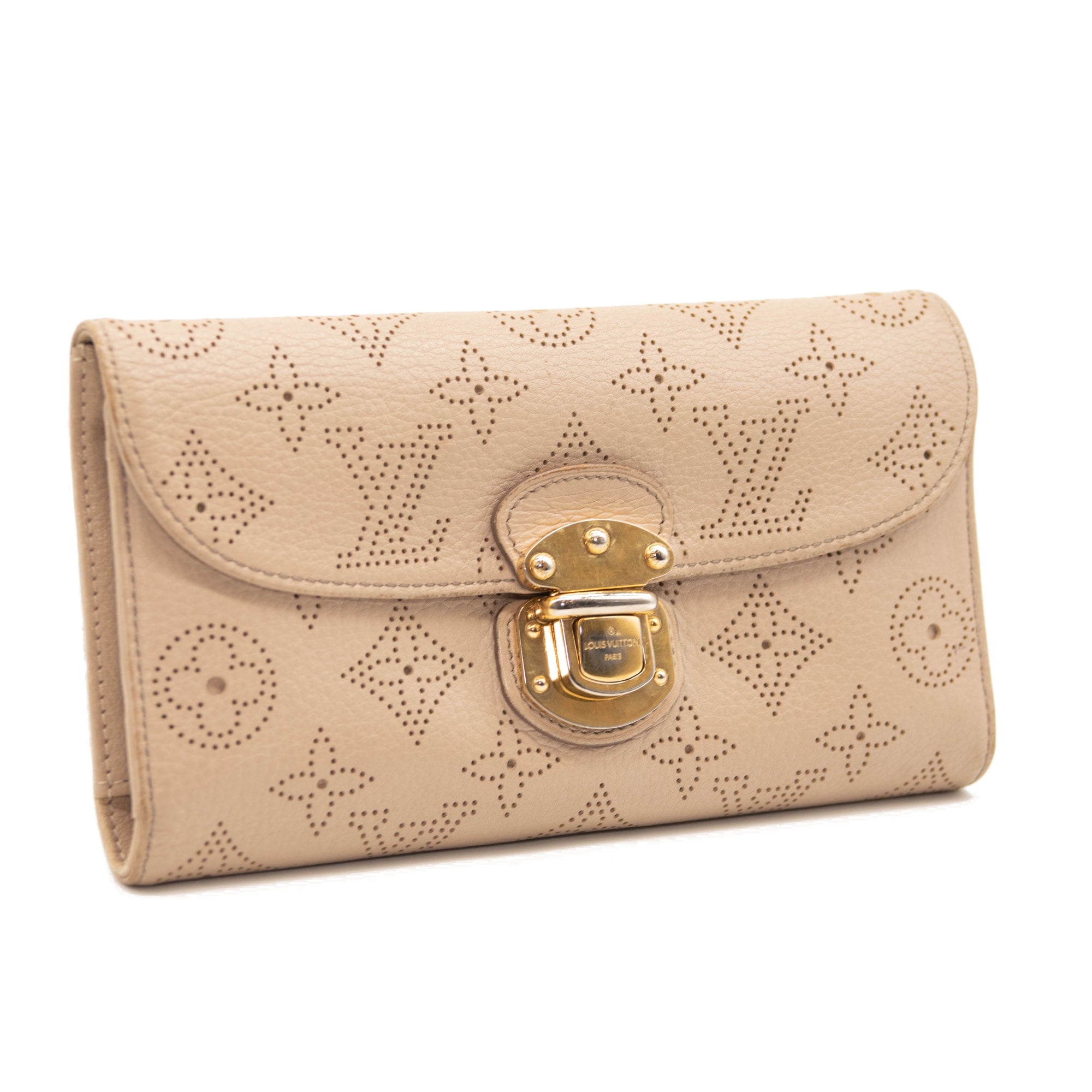 Louis Vuitton Mahina Amelia Wallet White