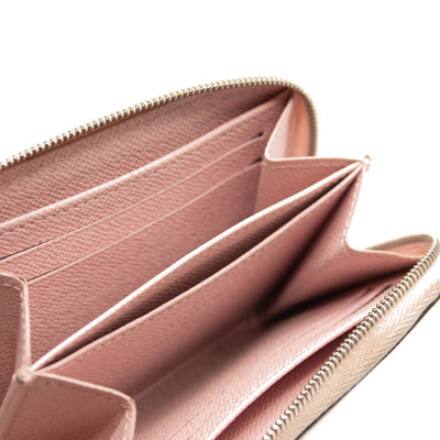 Louis Vuitton Pink Zippy Coin Purse Epi Rose Ballerine Wallet