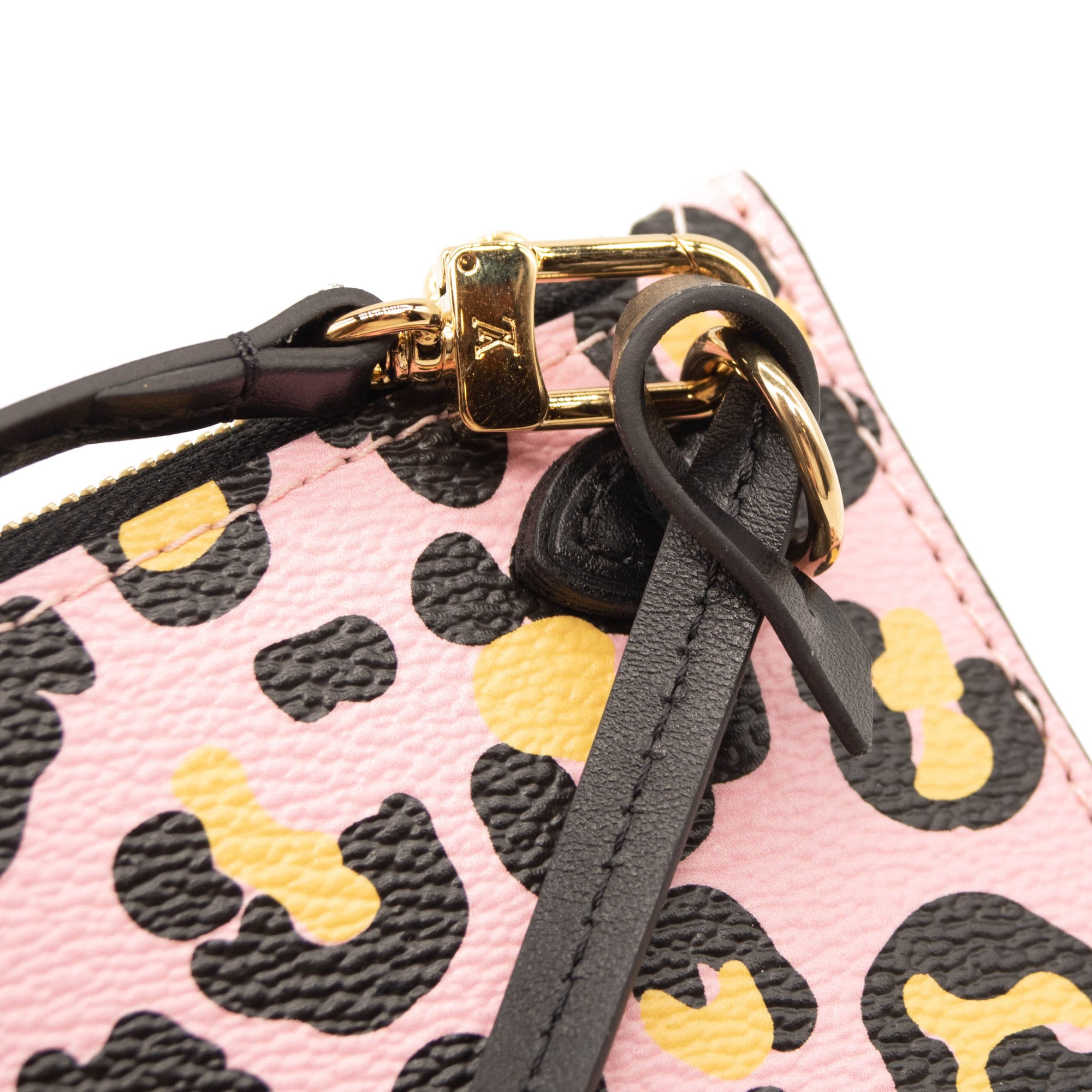 Louis Vuitton Monogram Giant Wild At Heart Neverfull MM Pochette Black