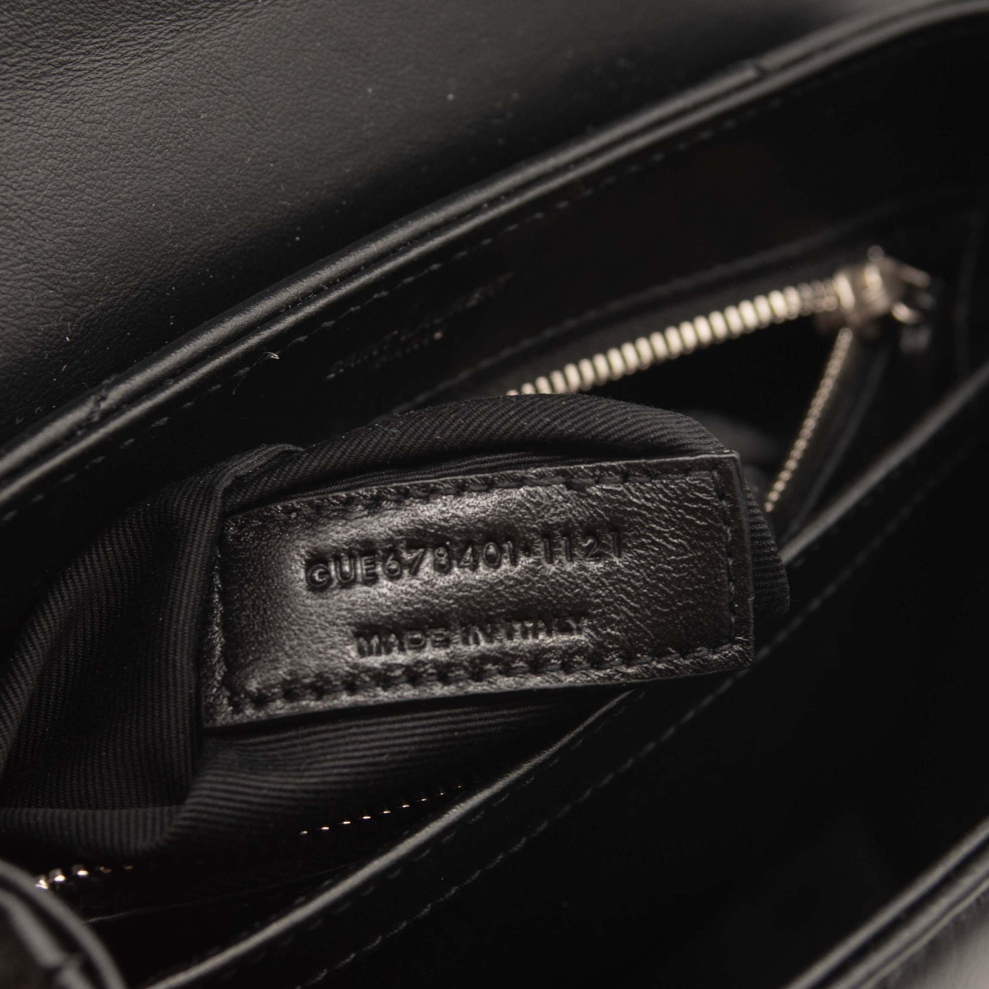 NEW Saint Laurent Toy Loulou Strap Bag in Quilted Y Shoulder Bag Black