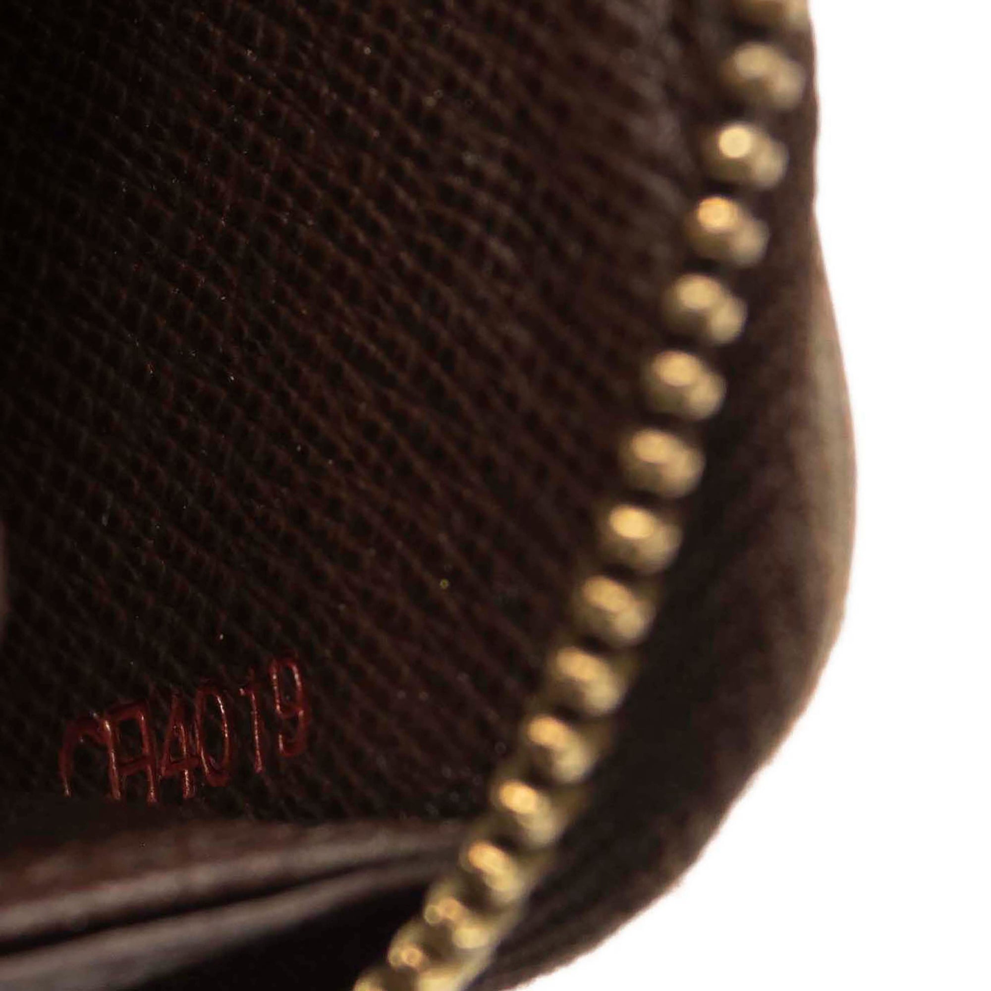 Louis Vuitton Damier Ebene Zippy Wallet C4019