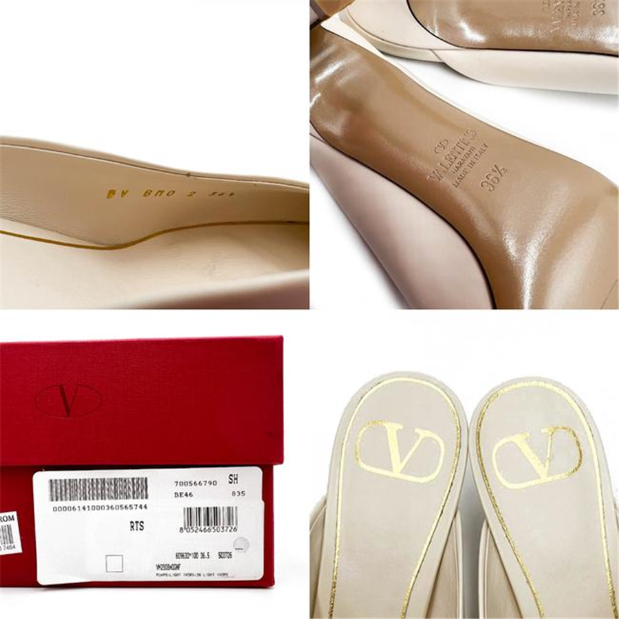 Valentino Roman Stud Pointed Toe Mule