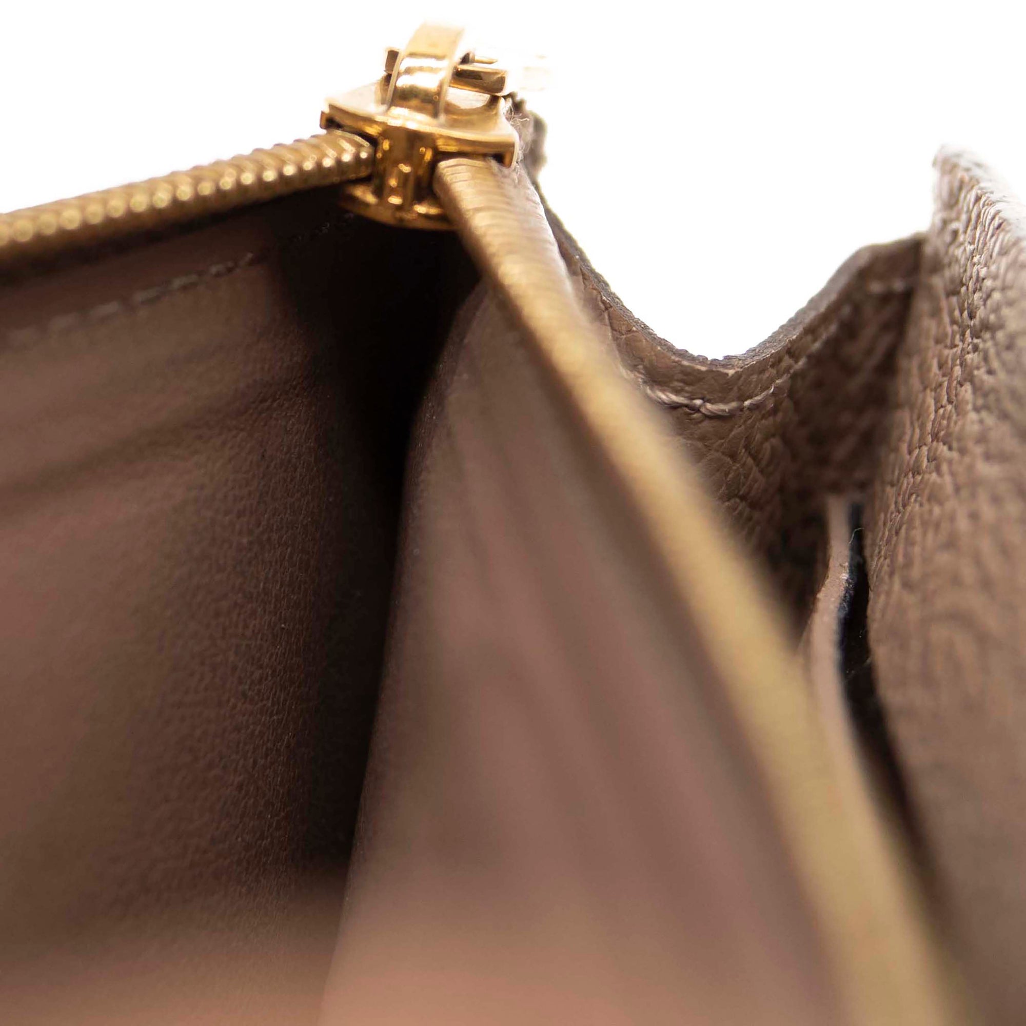 Louis Vuitton Monogram Sarah Empreinte NM Leather Wallet