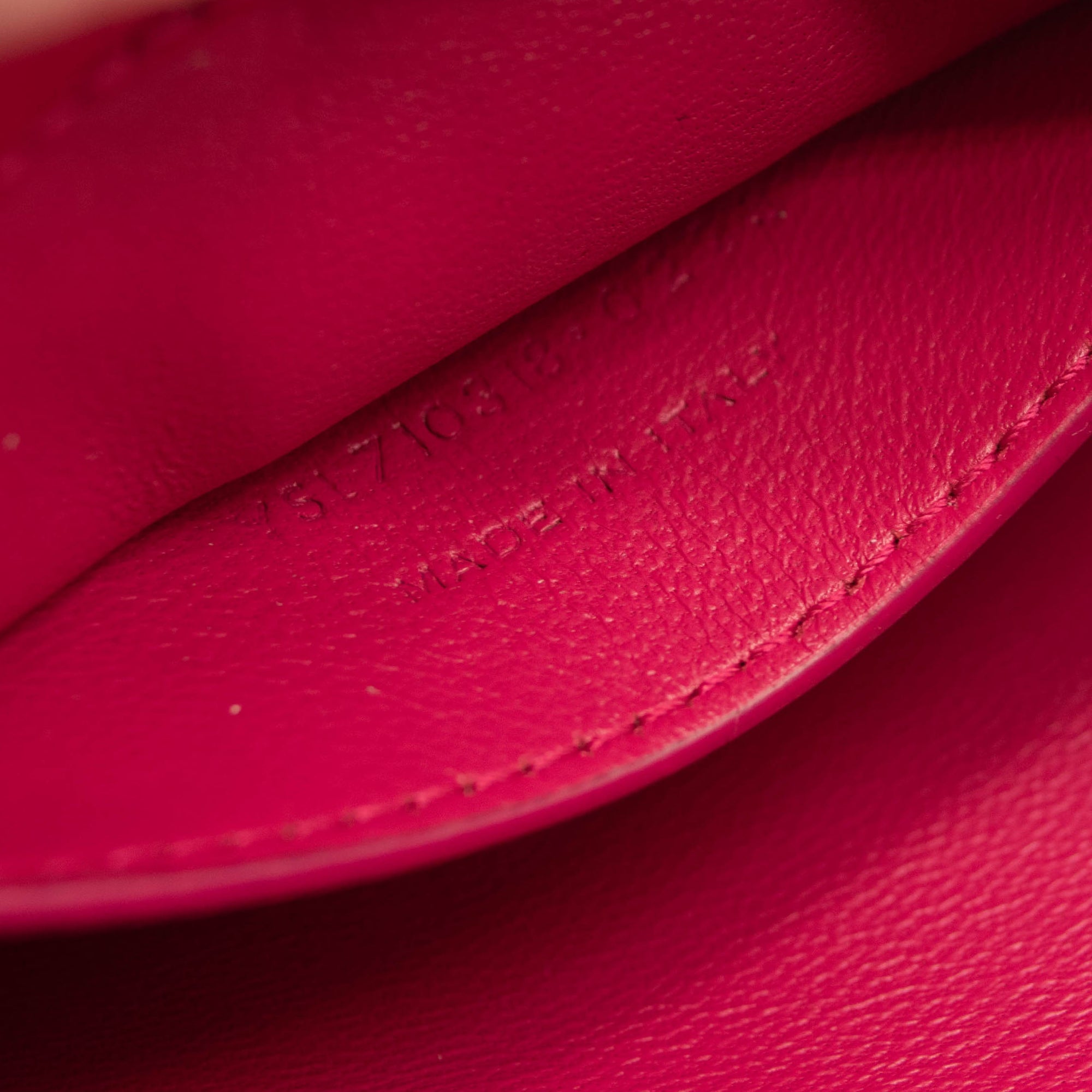 Saint Laurent Le 5 A 7 Mini In Satin Guava Pink