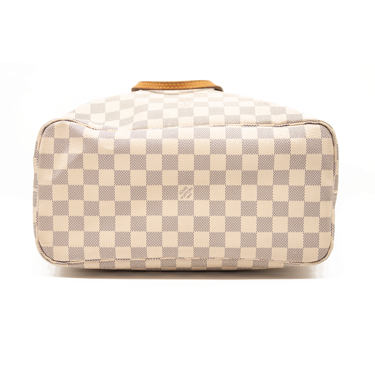 Pre-owned Louis Vuitton Blue/white Damier Azur Neverfull Pm