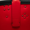Christian Louboutin Small Cabata Studded Leather Green Tote VOSGES/ GOLD