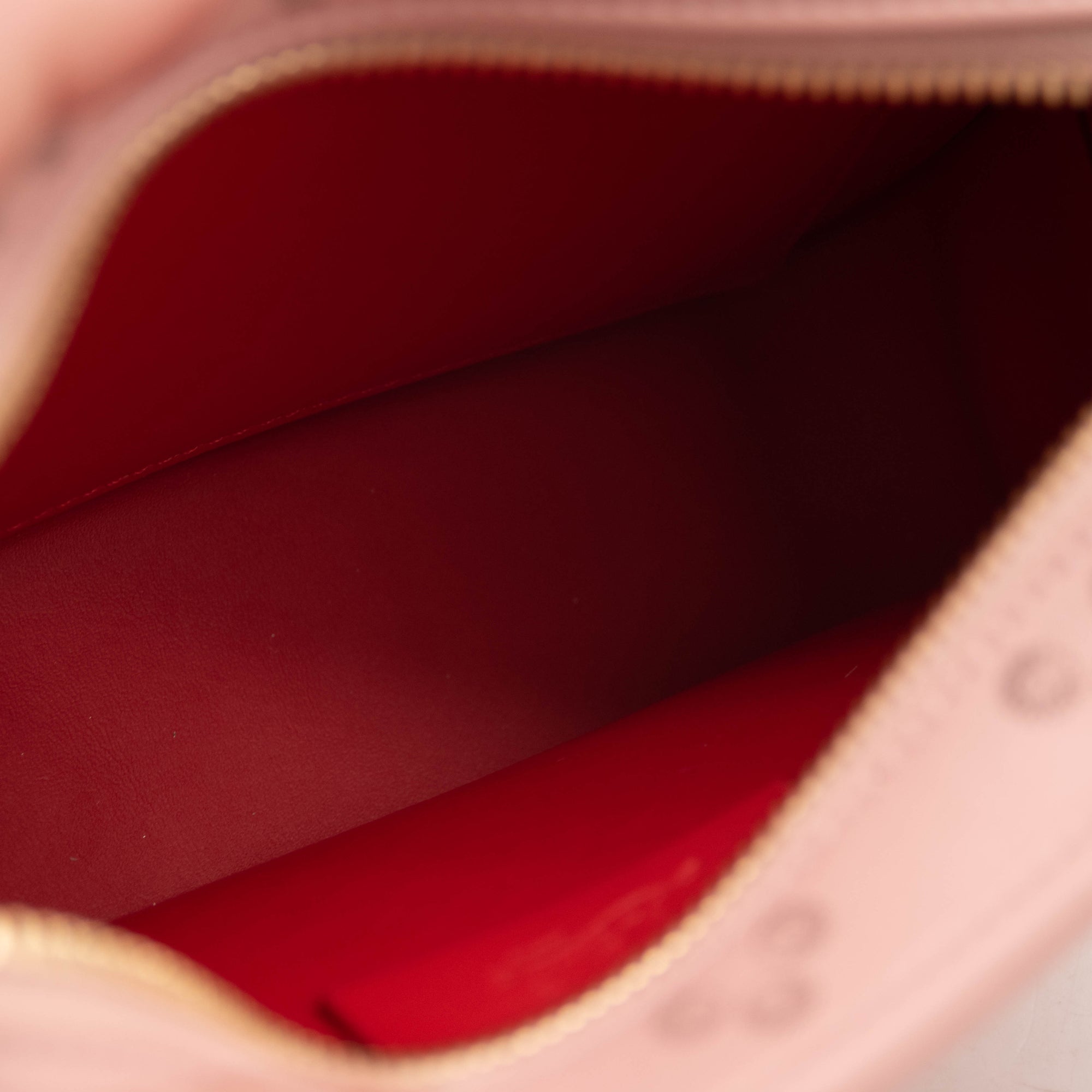 Christian Louboutin Radioloubi Small Leather Crossbody Bag Pink Perforated