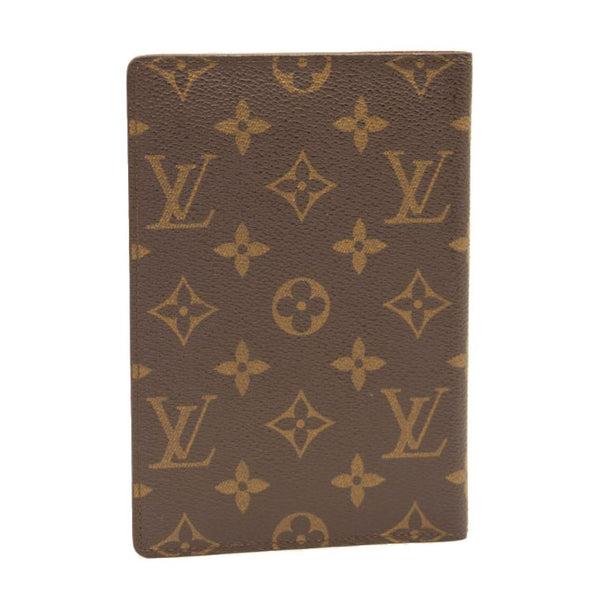 Brown Monogram Repurposed LV Large Passport Wallet