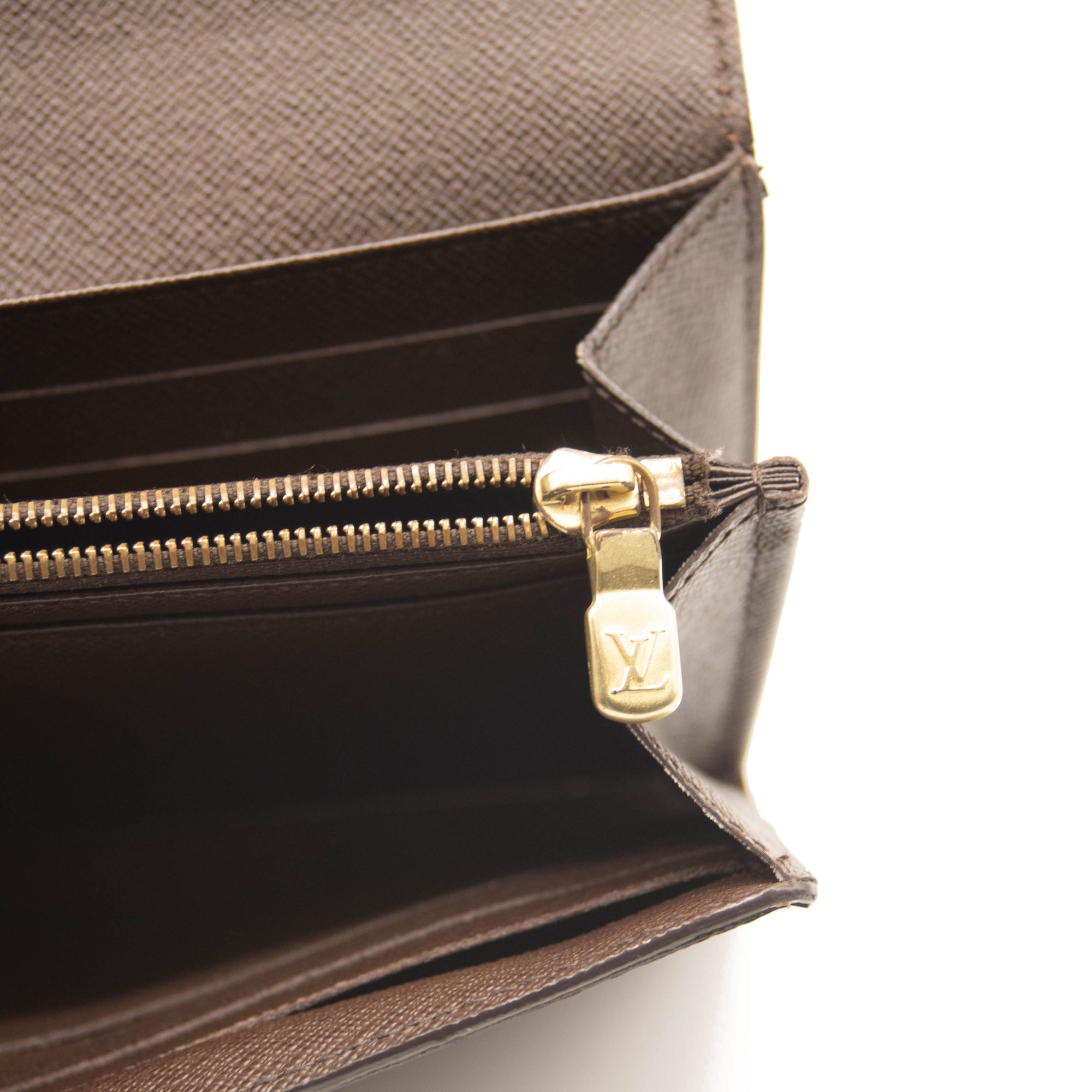 Louis Vuitton Damier Ebene Sarah Wallet NM CA4114