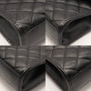 Saint Laurent Grain De Poudre Textured Mixed Matelasse Triquilt Small Monogram Satchel Black