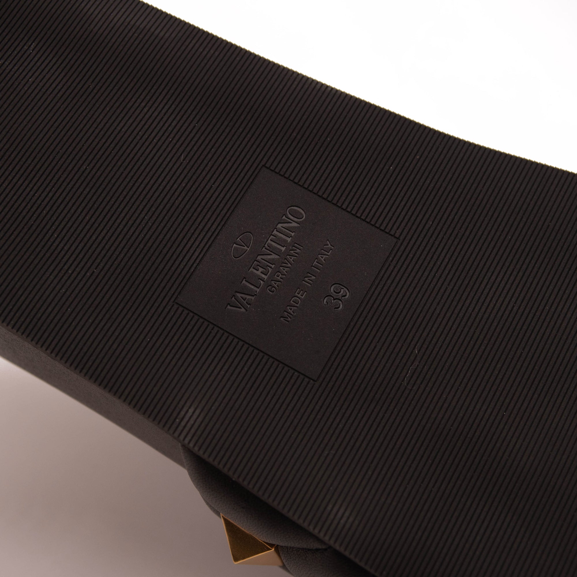 Valentino Roman Stud Platform Sandal Size 39