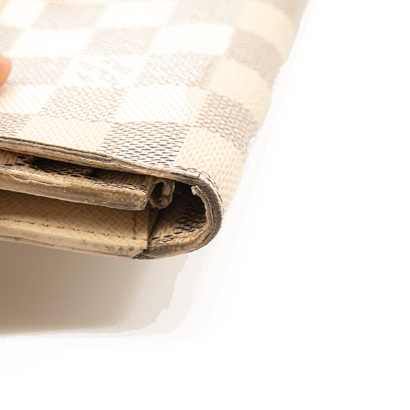 Louis Vuitton Damier Azur Emilie Wallet