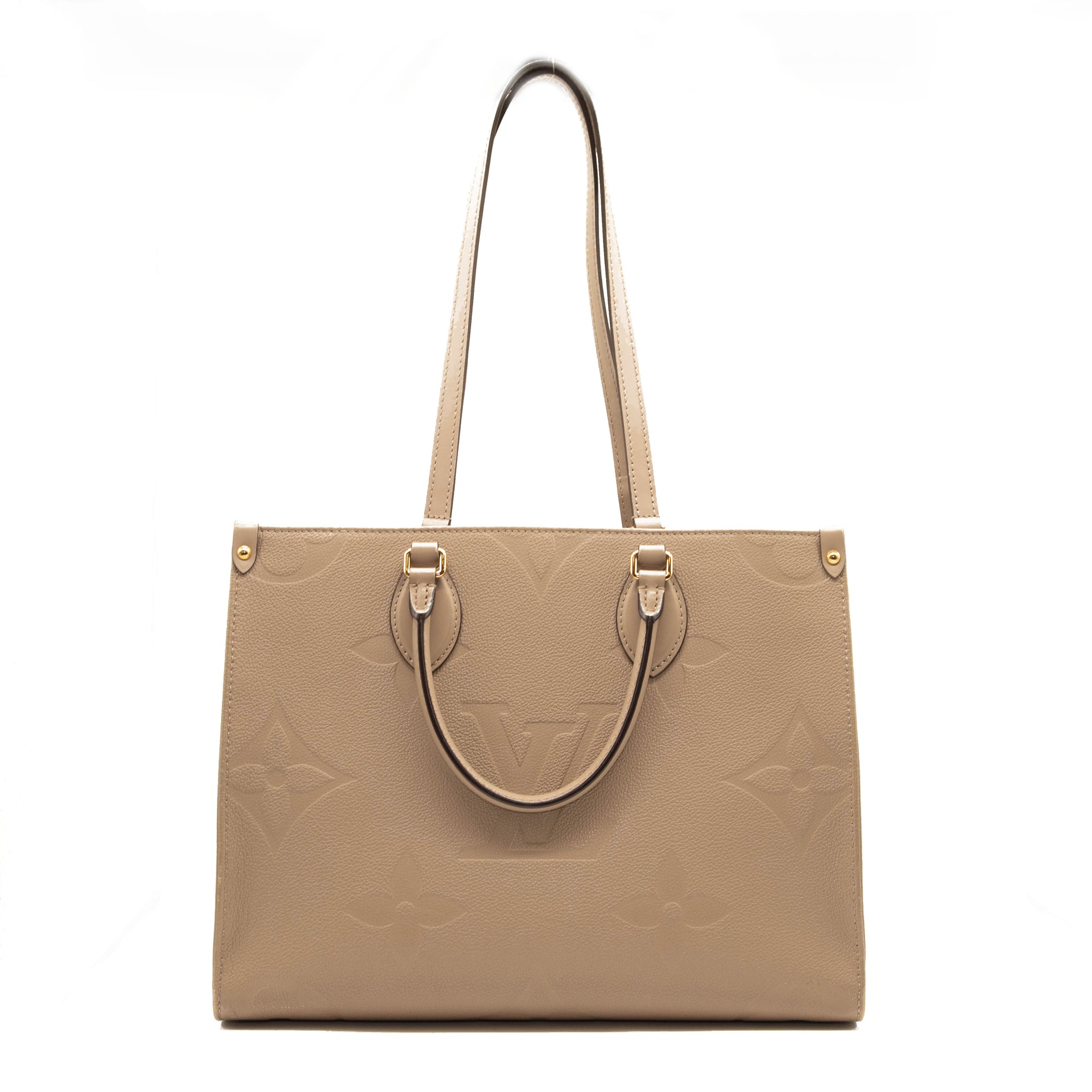 Louis Vuitton Empreinte Monogram Giant Onthego MM Tourterelle