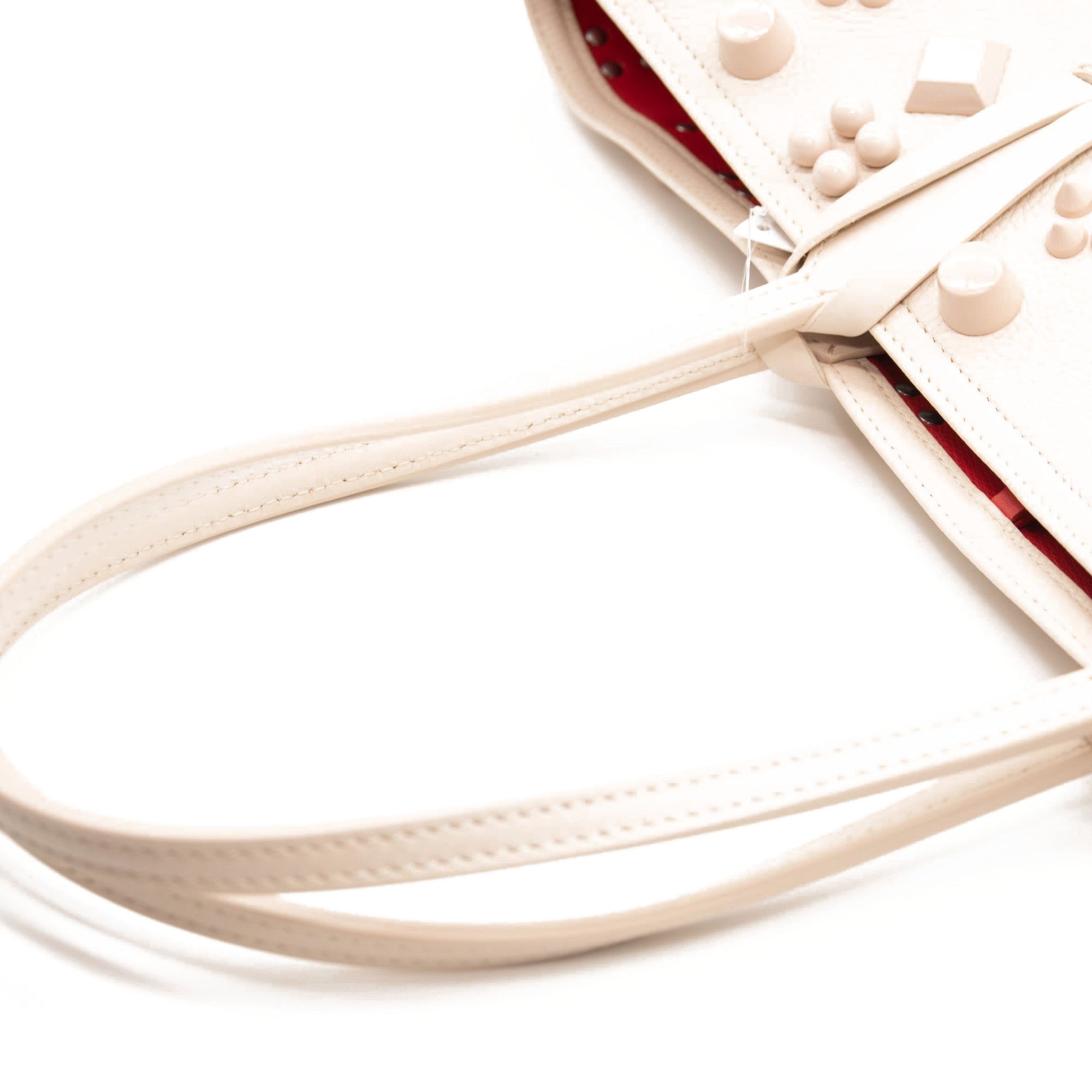 Christian Louboutin Cabata Empire Spike Studded Leather Tote Bag