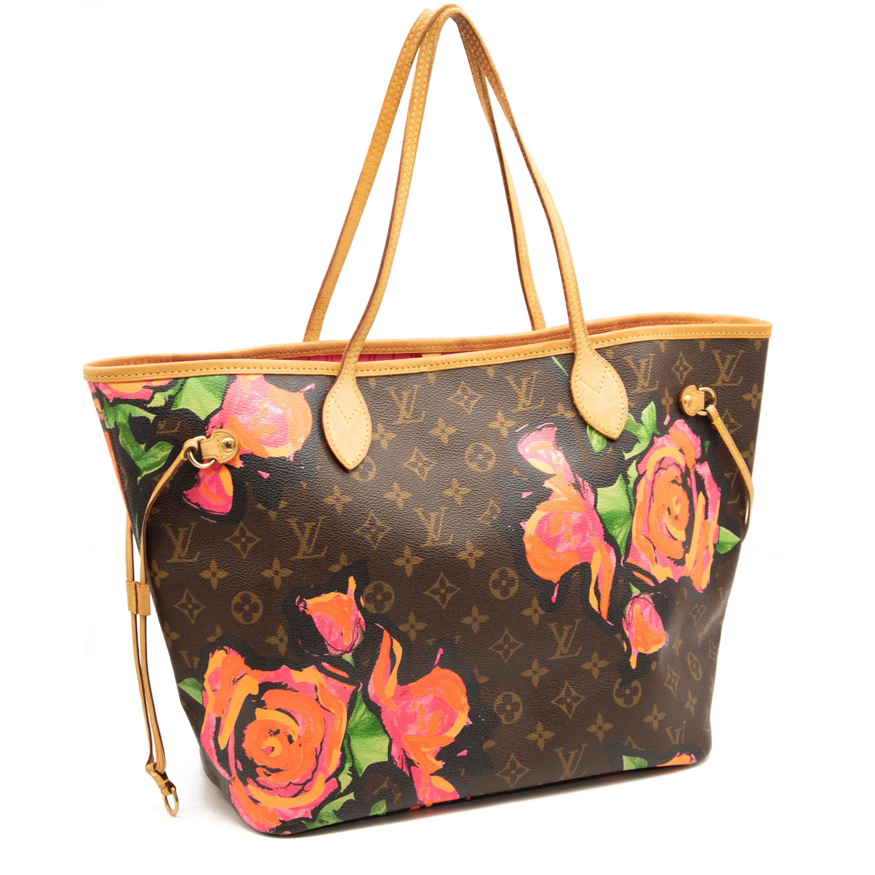 Louis Vuitton Monogram Canvas Neverfull MM Roses Tote, Louis Vuitton  Handbags