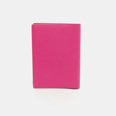 MCM Saffiano Passport Holder Pink Wallet