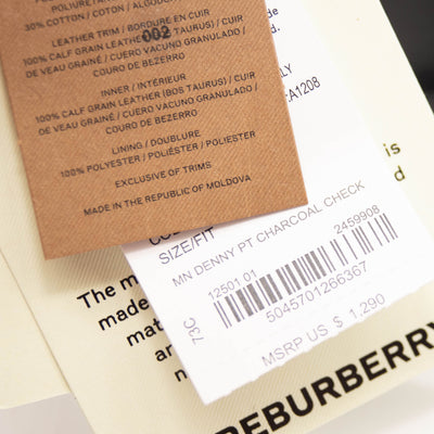 NEW Burberry Denny check-print messenger bag